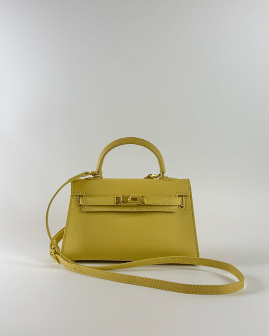 Buckle Mini Bag - Yellow