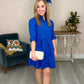 Taylor Tillman Cammie Dress - Cobalt Blue