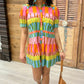 Cannes Button Dress - Multi