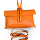 Loop Wristlet Leather Bag - Camel