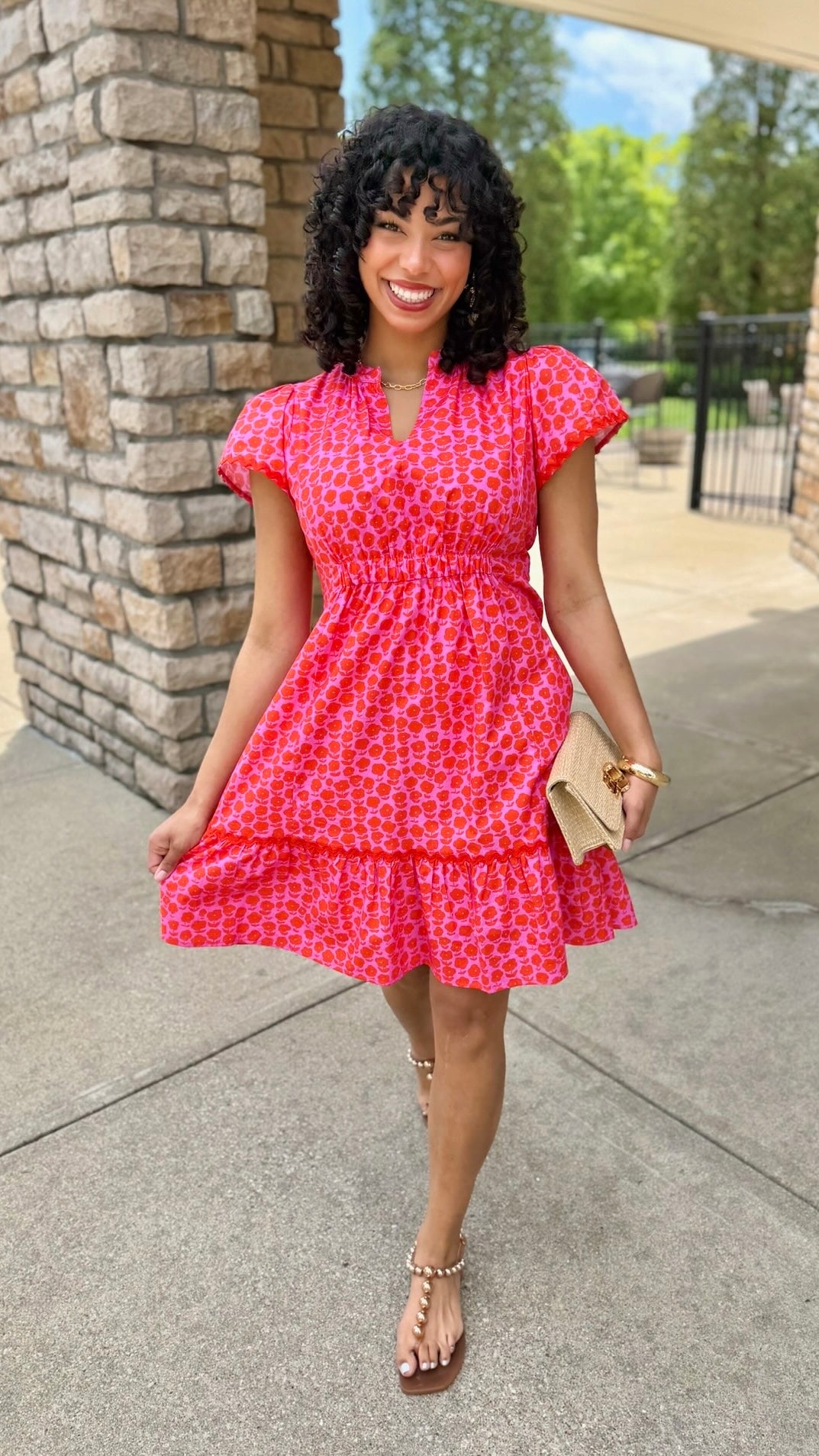 Uncle Frank Wind Dance Dress - Pink