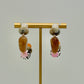Mixed Ceramic Bead Hoops