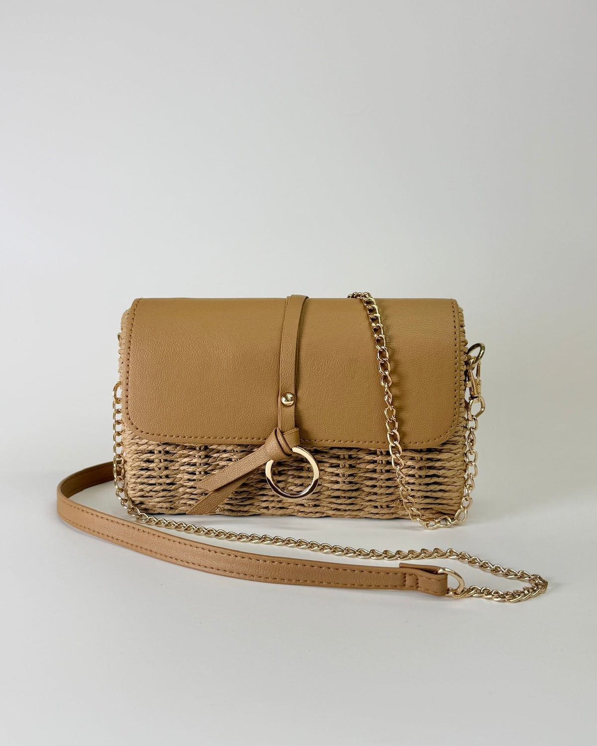 BC Woven Khaki Bag