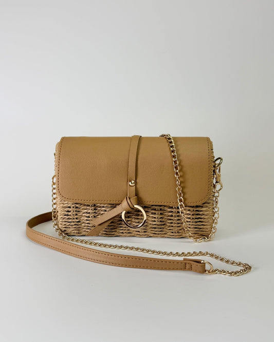 BC Woven Khaki Bag
