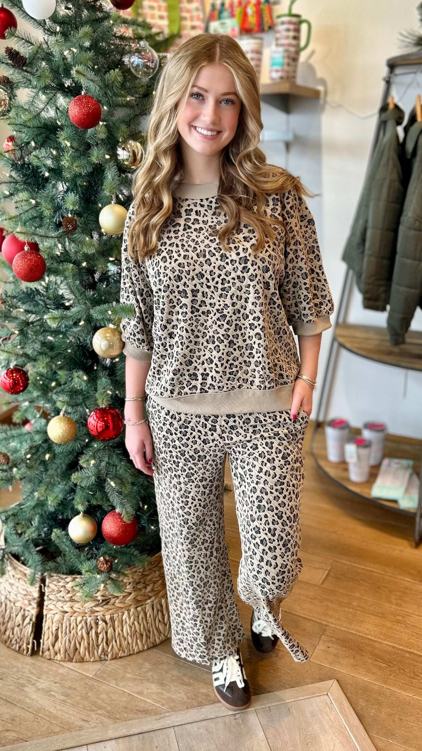 Carmen Animal Print Pullover