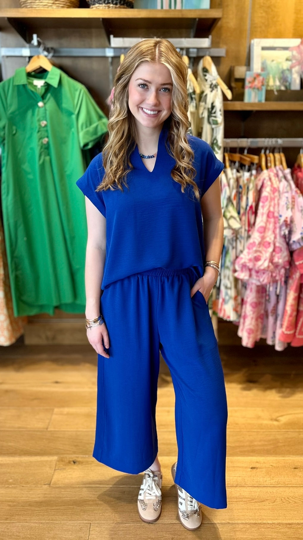 Ivy jane Pull On Pant - Royal