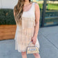 Isle Annie Ruffle Dress - Champagne
