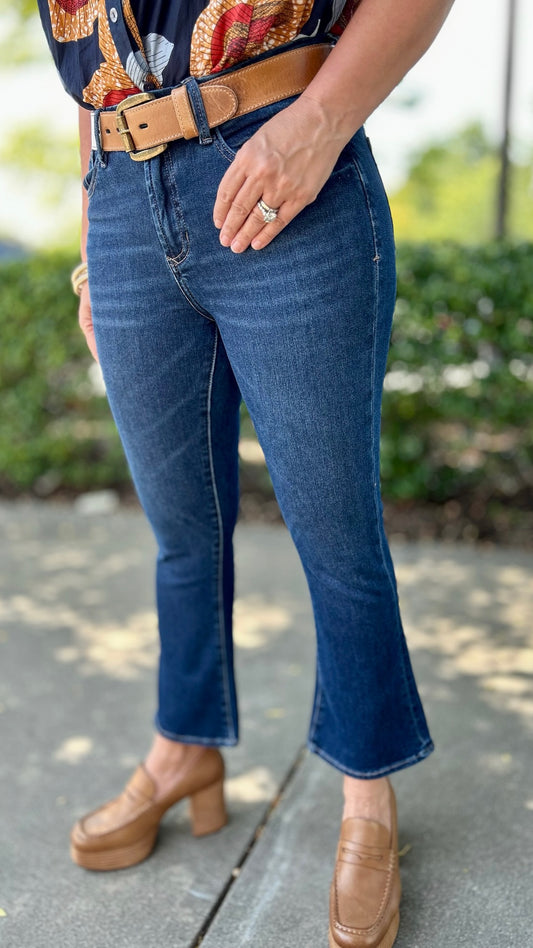 Dear John Jeanne Cropped Flare Jean - Richmond