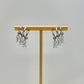 Thank Heaven Diamond Drop Earrings - Silver