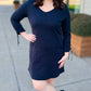 Habitat Escape 3/4 Sleeve Dress - Black