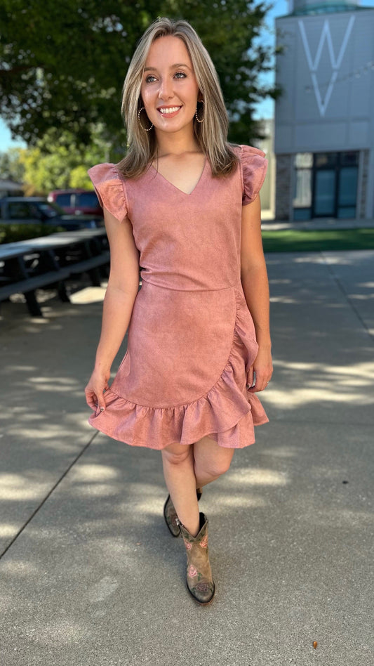Little Rose Glitter Dress