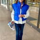 Cecile Puffer Vest - Royal Blue