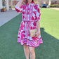 Selena Dress - Pink Lotus