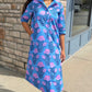 Katherine Swing Shift Dress - Sky