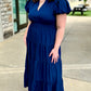 Classic Covington Maxi Dress - Navy