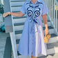 Rory Shirt Dress - Blue