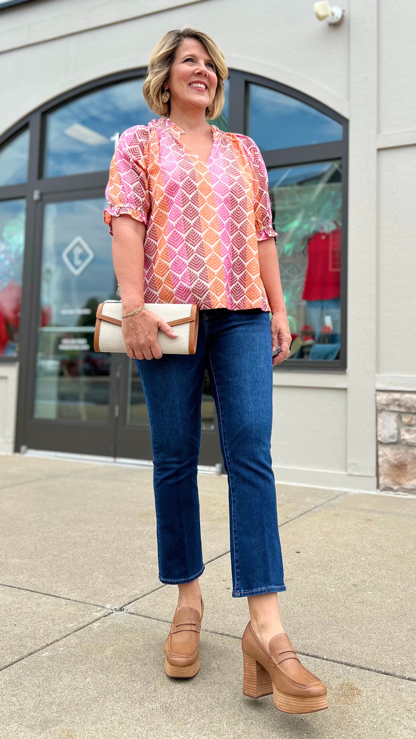 Ivy Jane Ombre Stripe Blouse