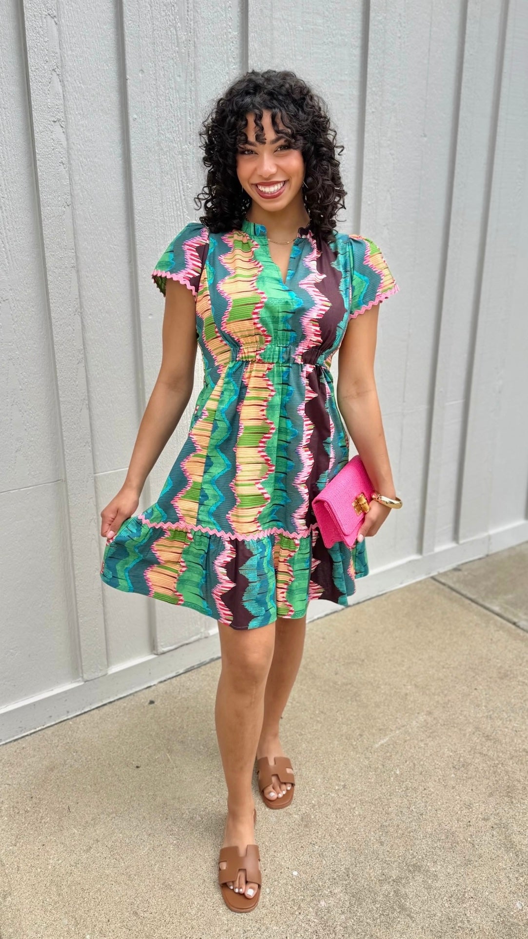 Uncle Frank Wind Dance Dress - Multi