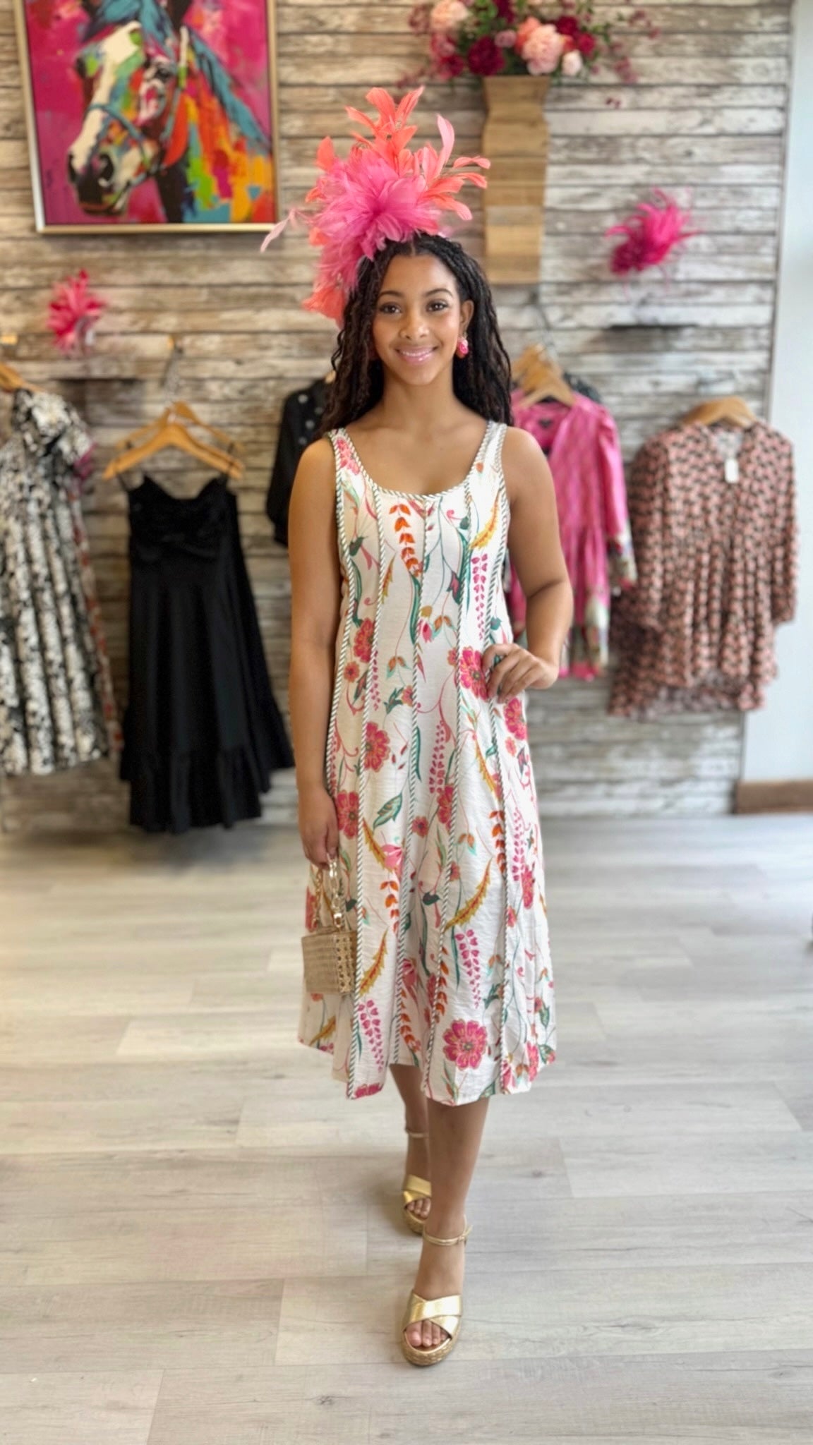 Harper Floral Pattern Dress