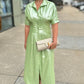 Emily McCarthy Georgia Dress - Opal Green