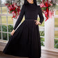 Emily McCarthy Tessa Dress - Black