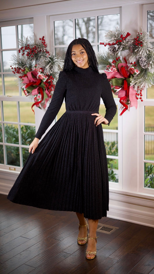 Emily McCarthy Tessa Dress - Black