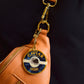 Hand-Painted Caviar Bag Keychain