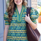 Sara Tulip Top - Green