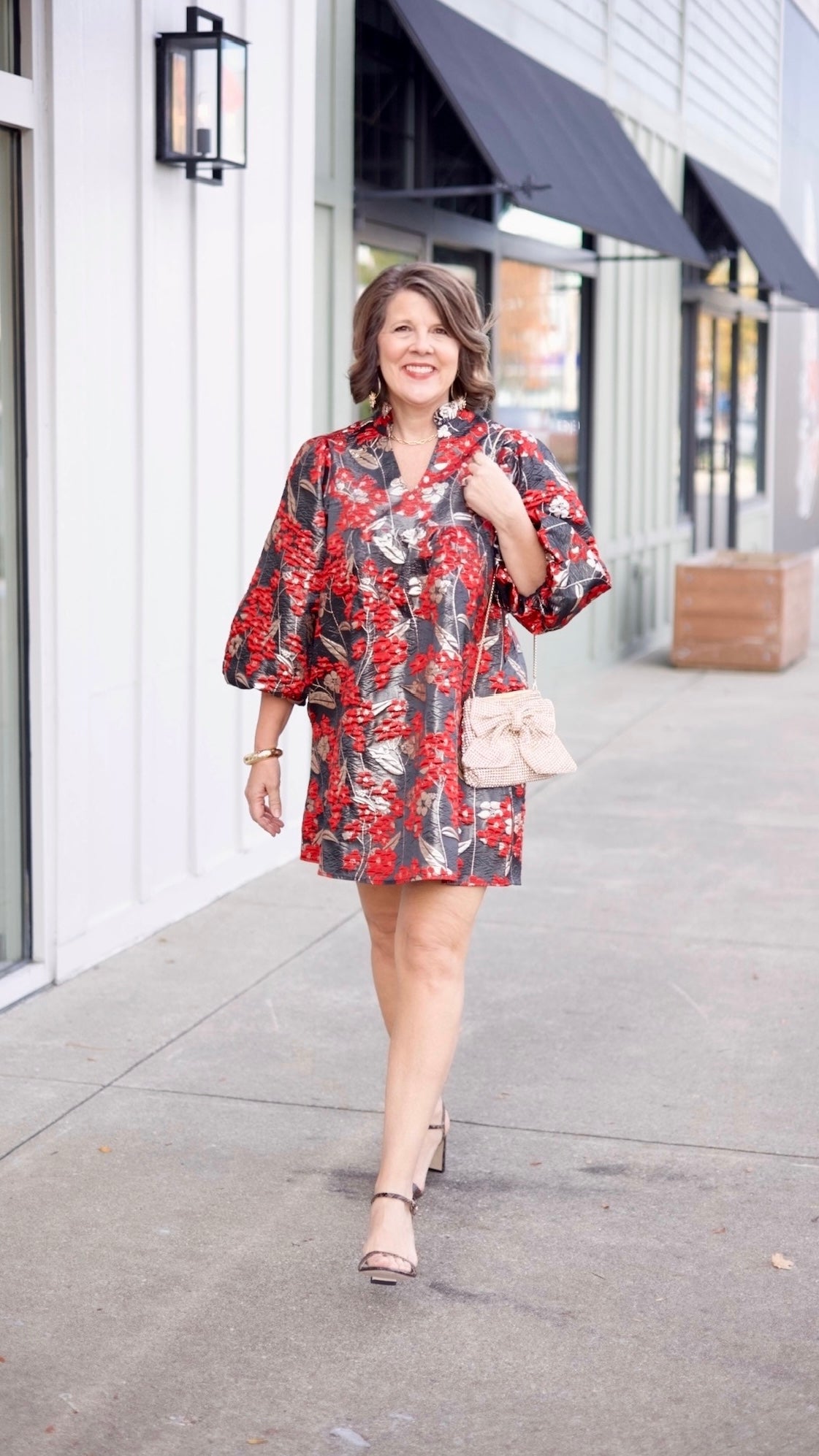 Lila Floral Dress