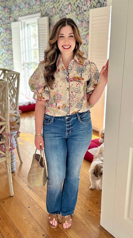 Ivy Jane Whimsical Top - Multi