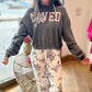 Feeling Loved Hoody - Dk Charcoal
