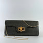 Bamboo Clutch Bag - Black