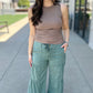 Wearables Terraced Wide Leg Pant - Teal