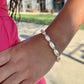 Magnetic Oval Pearl Bracelet