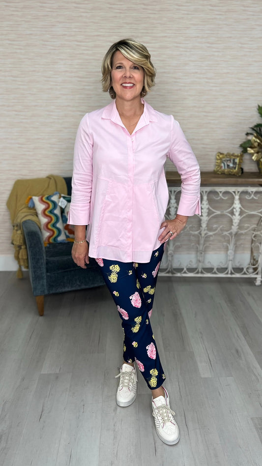 Habitat The “One” Placket Shirt - Peony