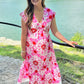 Uncle Frank Midi Dress - Border
