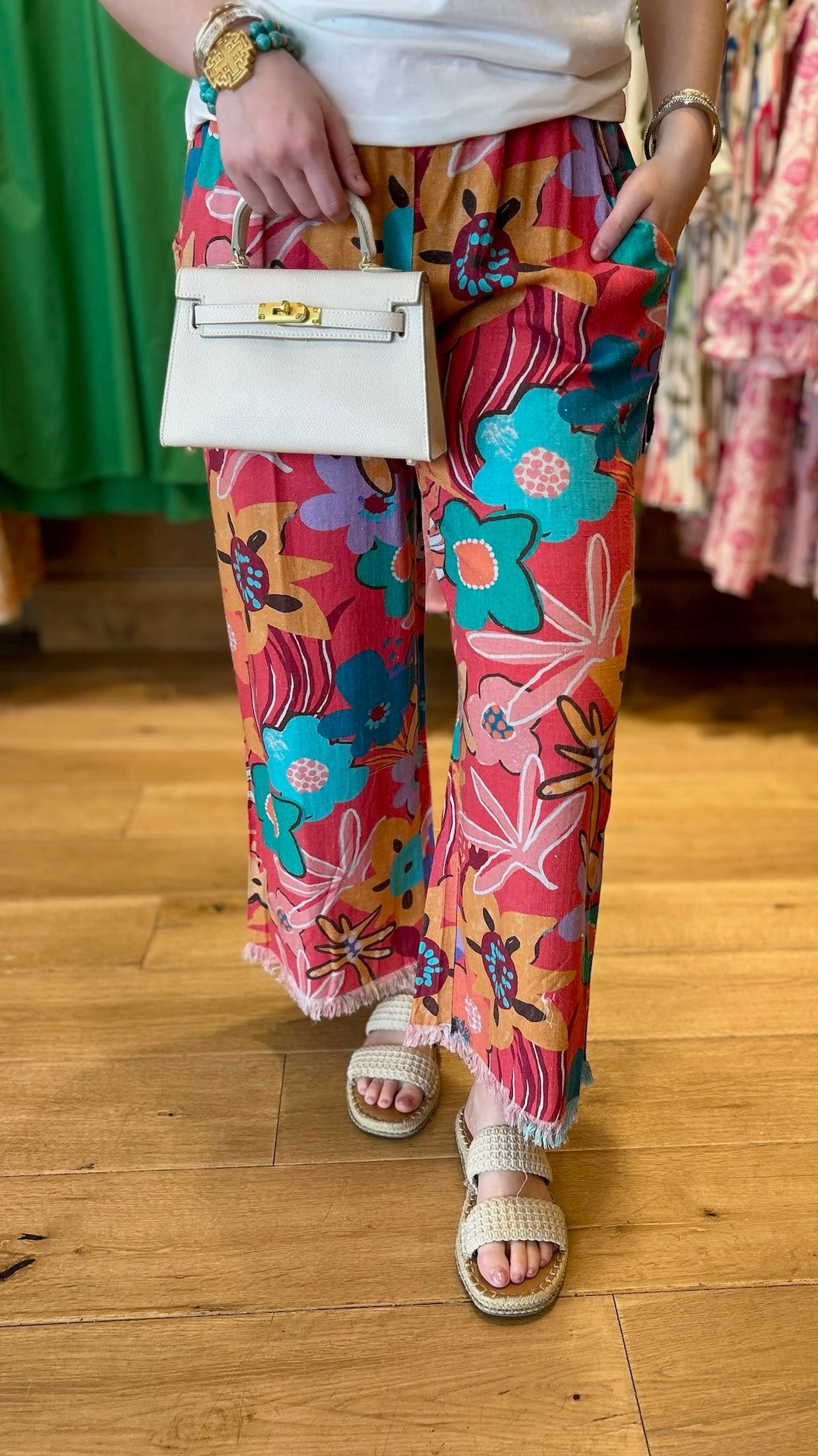 Jenny Tropical Pants - Multi