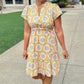 Uncle Frank Wind Dance Dress - Gold