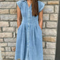Belle Denim Midi Dress