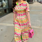 Emily McCarthy Georgia Dress - Azalea