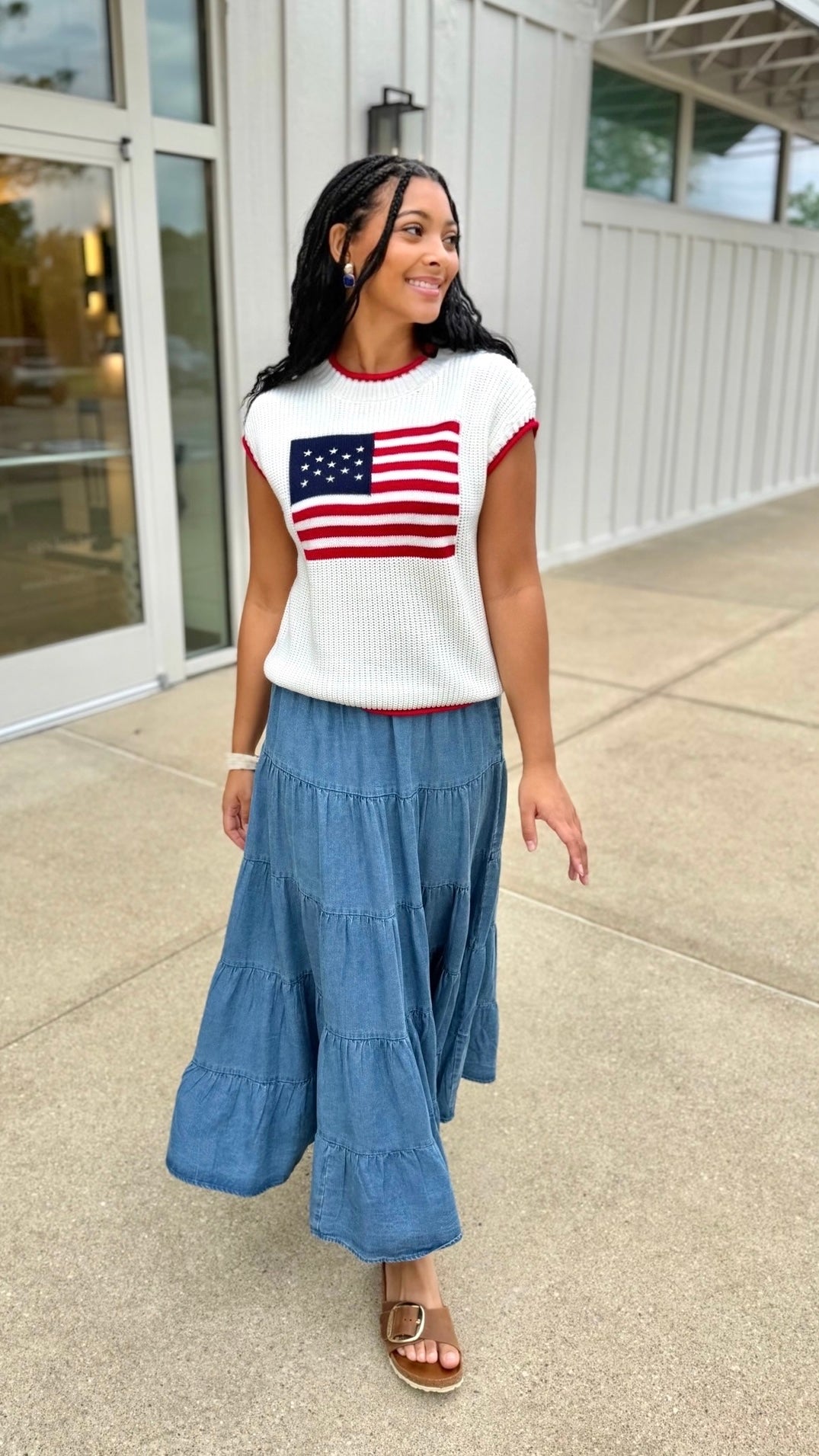 Flag Top - Off White