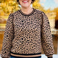 Brigitte Animal Print Pullover