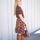 Ivy Jane Horsing Around Skirt - Brown