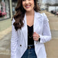 Emily McCarthy Bradshaw Blazer - White