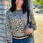 Giselle Animal Print Pullover