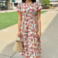 Uncle Frank Shirred Front Dress - Multi