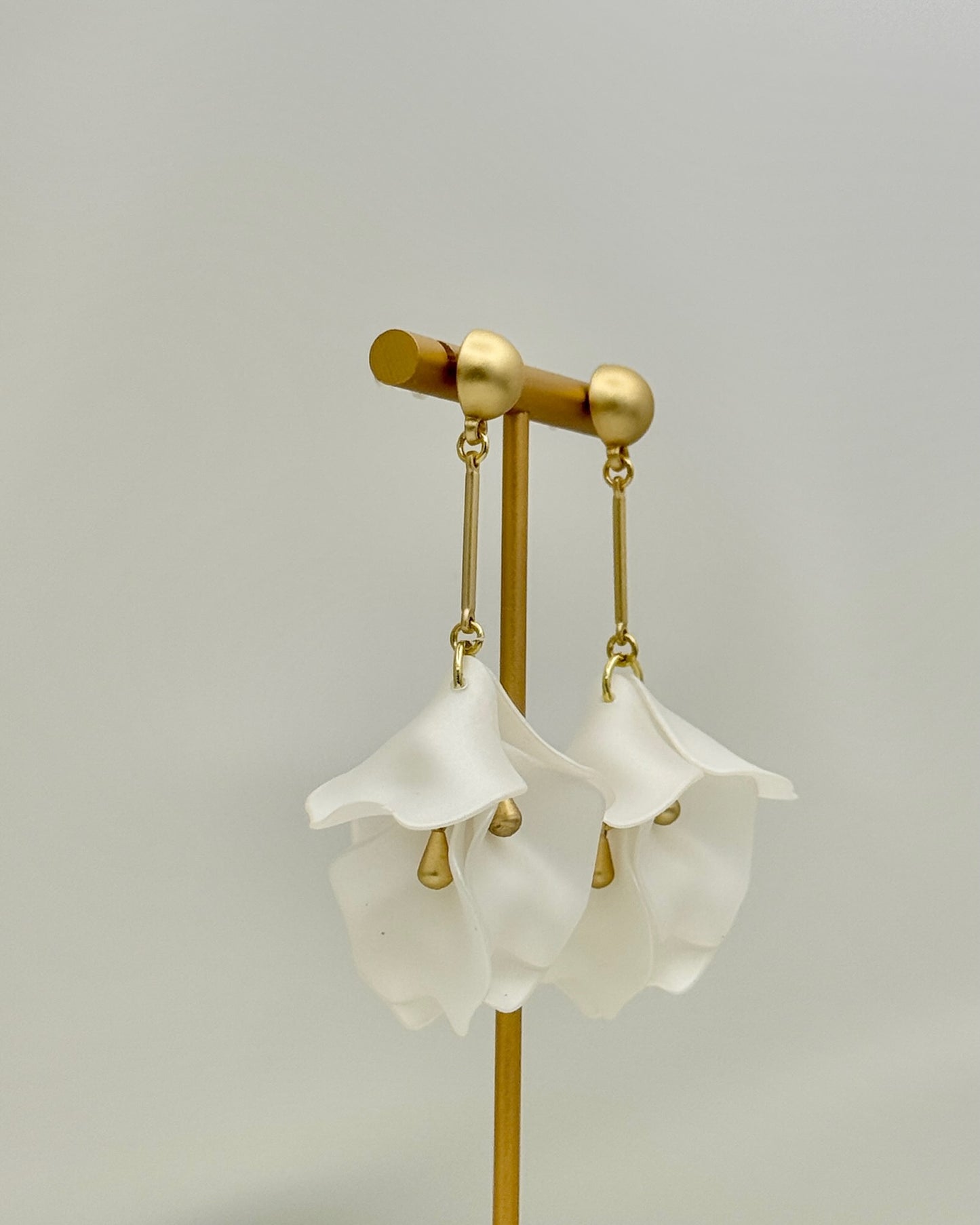 Flower Drop Earring