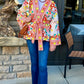 Nicole Kimono Cardigan - Pink Multi