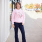 Fa La La Sweatshirt - Pink