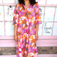 Uncle Frank Midi Swing Dress - Plum